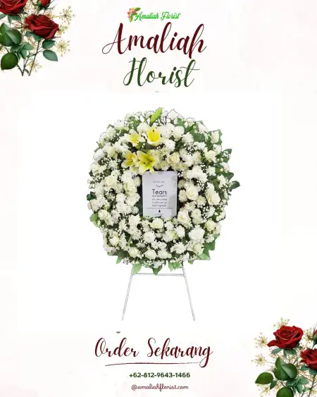 Krans Bunga Duka sukahaji